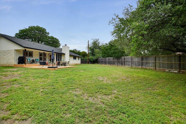 12801 Oak Bend Cv, Austin, TX 78727 - view of yard with a patio