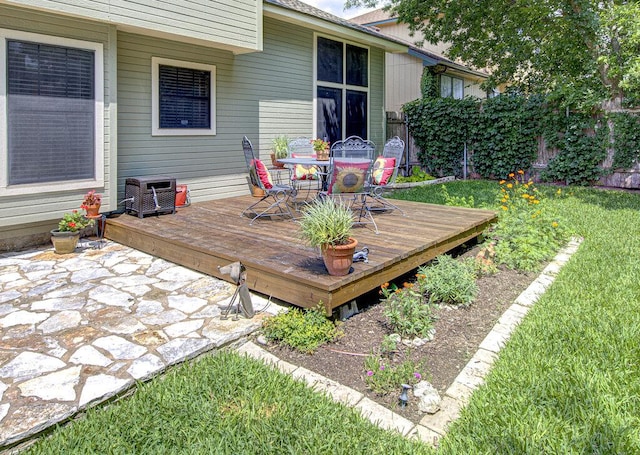 14309 Richard Walker Blvd, Austin, TX 78728 - deck featuring outdoor dining area