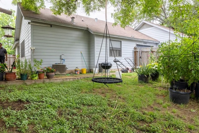 2903 W Slaughter Ln, Austin, TX 78748 - back of house featuring central air condition unit