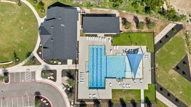 2404 Clear Pond Vw W, Leander, TX 78641 - aerial view