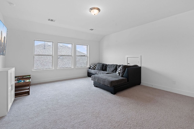 104 Meadow Wood Cv, Georgetown, TX 78626 - living area featuring light colored carpet and baseboards