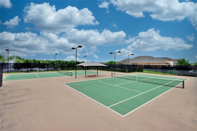 3241 Aurelia Ln, Round Rock, TX 78665 - view of tennis court with community basketball court