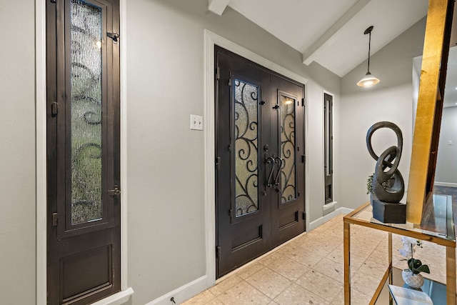13007 Stillforest St, Austin, TX 78729 - tiled foyer featuring baseboards