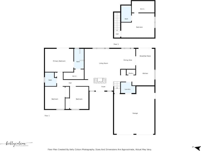 13007 Stillforest St, Austin, TX 78729 - home floor plan