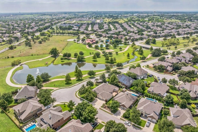 20700 Windmill Ridge St, Pflugerville, TX 78660 - aerial perspective of suburban area with a large body of water
