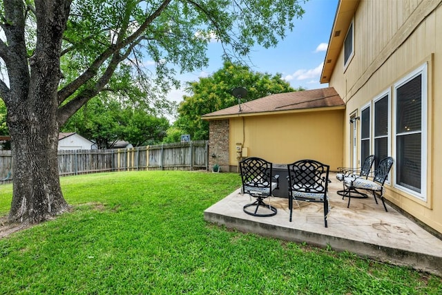 17121 Bishopsgate Dr, Pflugerville, TX 78660 - view of yard featuring a patio area