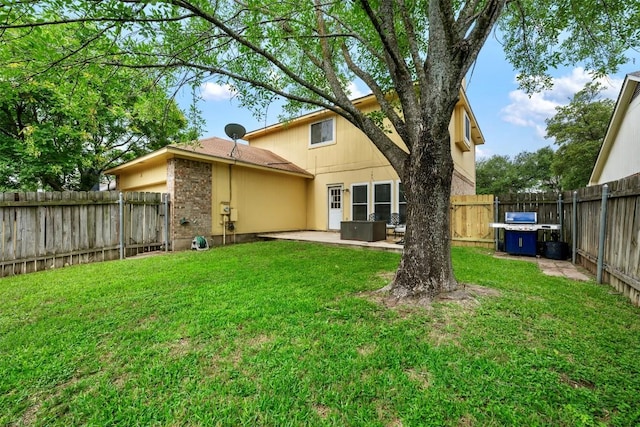 17121 Bishopsgate Dr, Pflugerville, TX 78660 - rear view of house featuring a patio area
