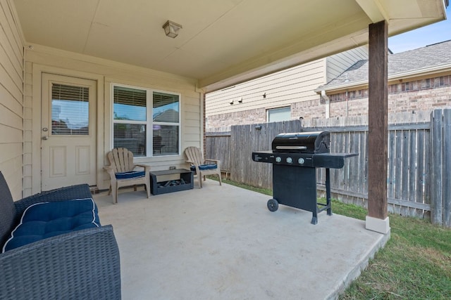 3712 Brean Down Rd, Pflugerville, TX 78660 - view of patio / terrace featuring a grill