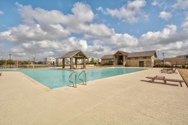2211 Bettylou Ln, Austin, TX 78754 - community pool with a patio and a gazebo