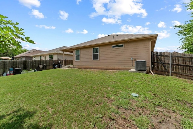2211 Bettylou Ln, Austin, TX 78754 - back of property featuring cooling unit
