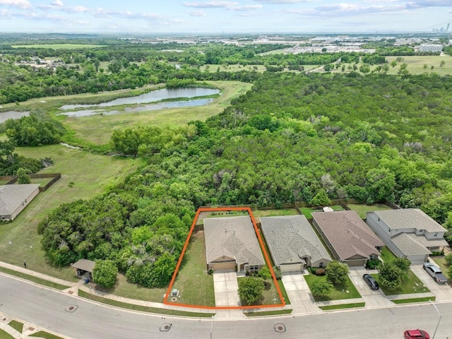2211 Bettylou Ln, Austin, TX 78754 - aerial view of property's location featuring a nearby body of water and property boundaries highlighted