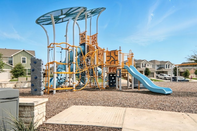 112 Black Alder St, Georgetown, TX 78626 - community jungle gym featuring a residential view