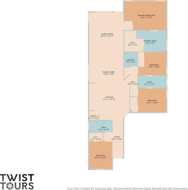 3109 Windy Vane Dr, Pflugerville, TX 78660 - room layout