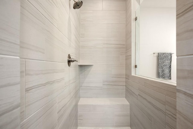 18621 James Power Ct, Austin, TX 78738 - full bathroom featuring tiled shower