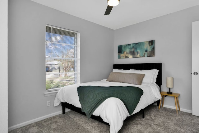 1205 Arthur Stiles Rd, Austin, TX 78721 - bedroom with carpet and a ceiling fan