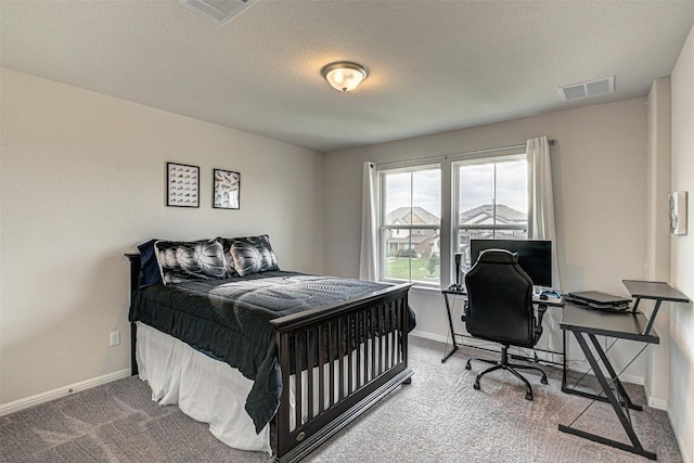 20517 Kangal Ct, Pflugerville, TX 78660 - bedroom with carpet flooring, baseboards, and a desk