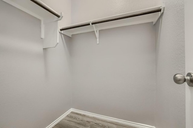 9008 Tall Sky Trce, Austin, TX 78724 - walk in closet with wood finished floors