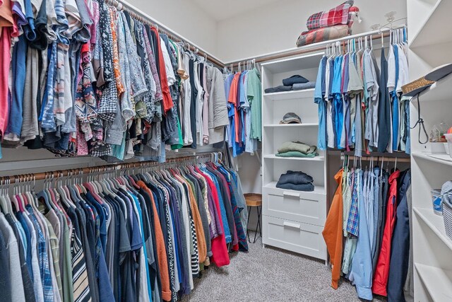 9905 Palmbrook Dr, Austin, TX 78717 - walk in closet with carpet flooring
