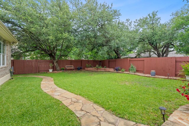 9905 Palmbrook Dr, Austin, TX 78717 - view of yard