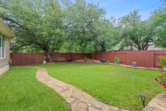 9905 Palmbrook Dr, Austin, TX 78717 - view of fenced backyard