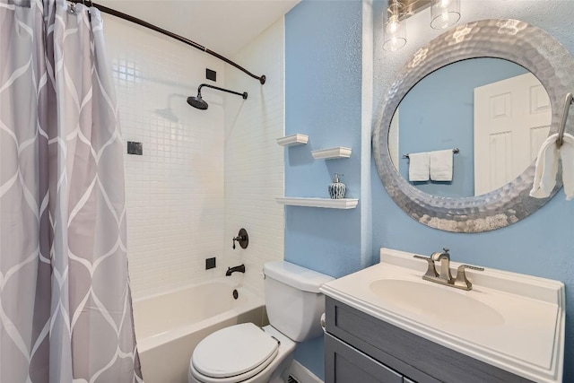 2000 Lightsey Rd Unit 3, Austin, TX 78704 - bathroom with shower / bath combo with shower curtain, toilet, and vanity