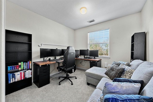 1101 E Parmer Ln Unit 305, Austin, TX 78753 - office area with carpet floors and baseboards