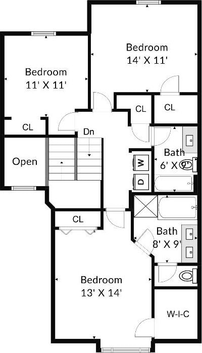 1101 E Parmer Ln Unit 305, Austin, TX 78753 - property floor plan