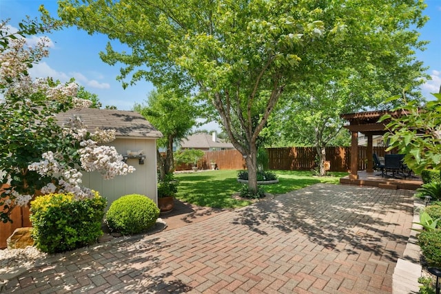 11113 Harvest Time Dr, Austin, TX 78754 - view of patio featuring outdoor dining space