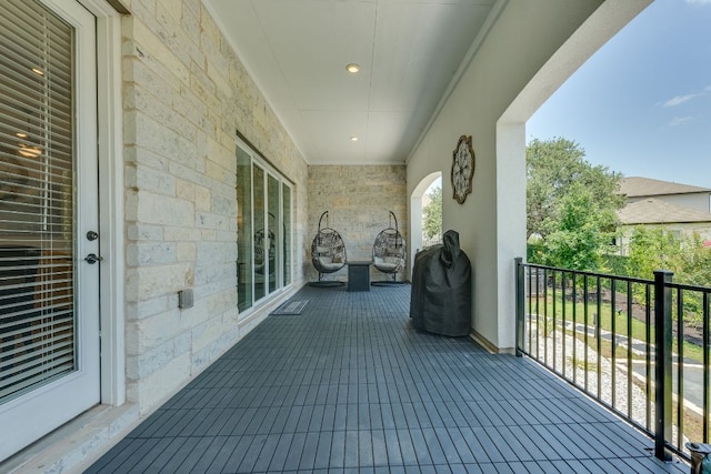 603 Arundel Rd, Austin, TX 78738 - view of wooden terrace