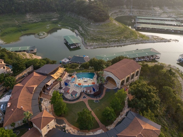 603 Arundel Rd, Austin, TX 78738 - drone / aerial view of a nearby body of water