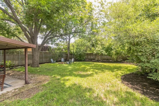 609 Blackberry Dr, Austin, TX 78745 - view of yard featuring a patio area