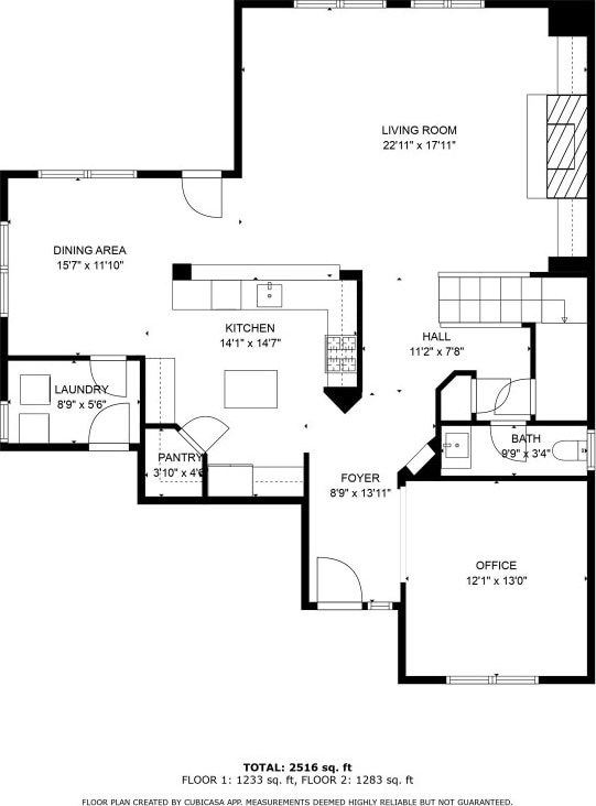 2021 Kimbrook Dr, Round Rock, TX 78681 - floor plan / room layout