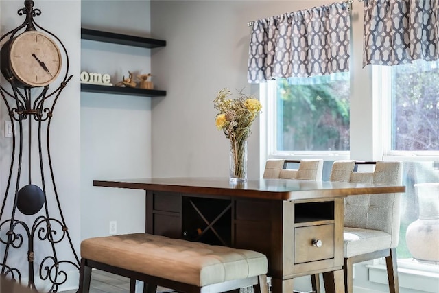 21800 Owens Cv, Lago Vista, TX 78645 - dining room with healthy amount of natural light