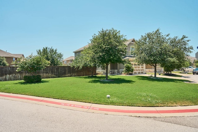 144 Holstein St, Hutto, TX 78634 - view of yard