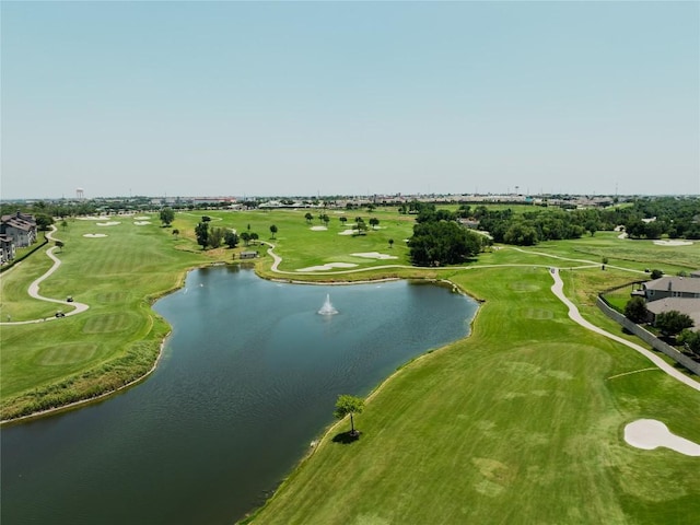 144 Holstein St, Hutto, TX 78634 - aerial view of property and surrounding area featuring a large body of water and a golf course