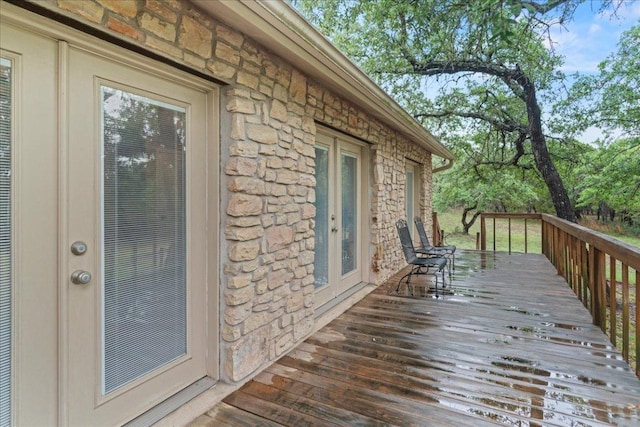 721 Deer Run, Wimberley, TX 78676 - view of deck