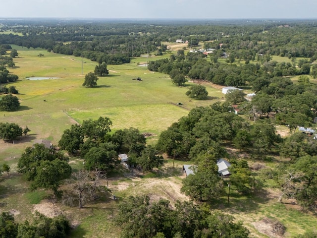 570 Oak Park Five St, Rockdale, TX 76567 - aerial view of property's location with a forest and rural landscape