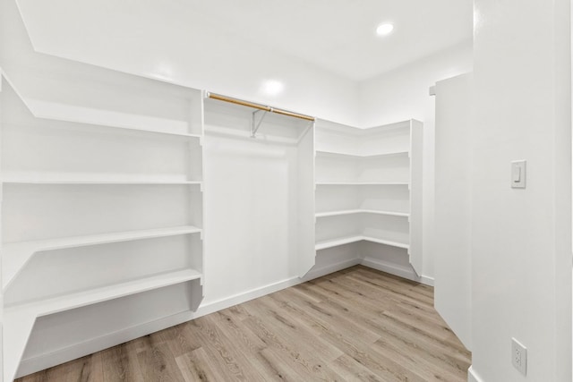210 Las Colinas Dr, Georgetown, TX 78628 - spacious closet featuring wood finished floors