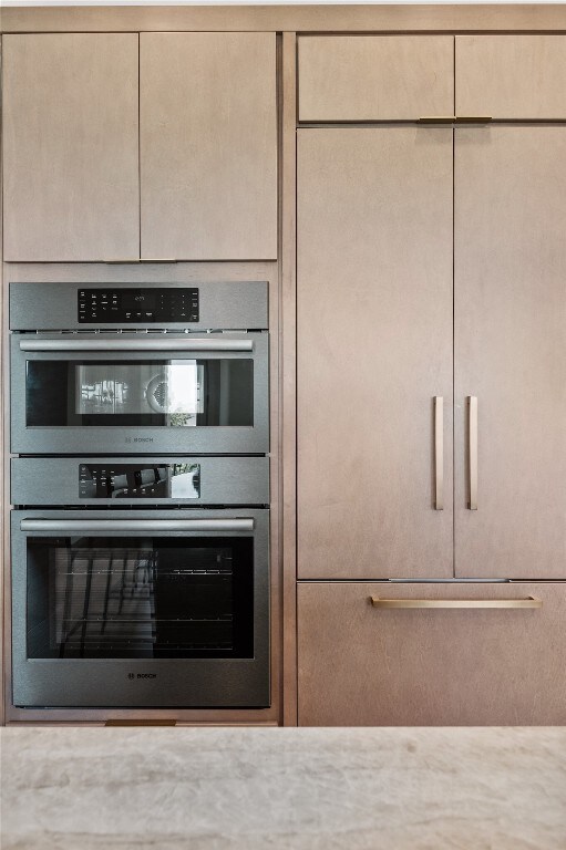 120 July Johnson Dr, Austin, TX 78737 - kitchen view of double oven and light countertops