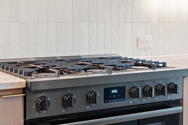 120 July Johnson Dr, Austin, TX 78737 - kitchen view of black gas stove
