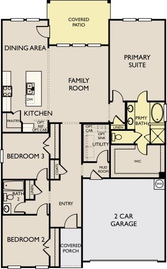 2512 Walking Y Rd, Georgetown, TX 78633 - home floor plan