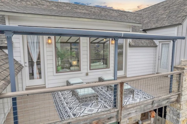 19506 Inverness Dr, Lakeway, TX 78669 - view of wooden deck
