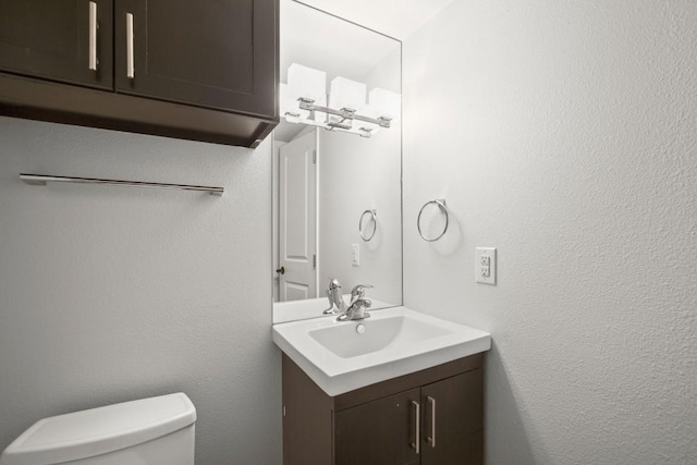 4116 Creek Ledge Unit 108, Austin, TX 78731 - half bath with vanity and toilet