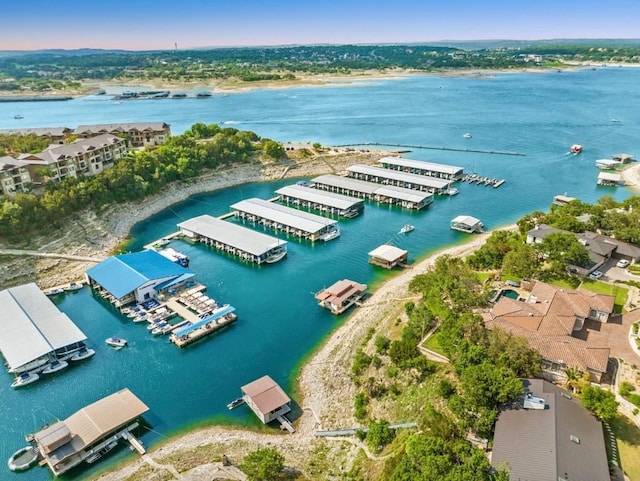 922 Challenger, Lakeway, TX 78734 - drone / aerial view of a large body of water