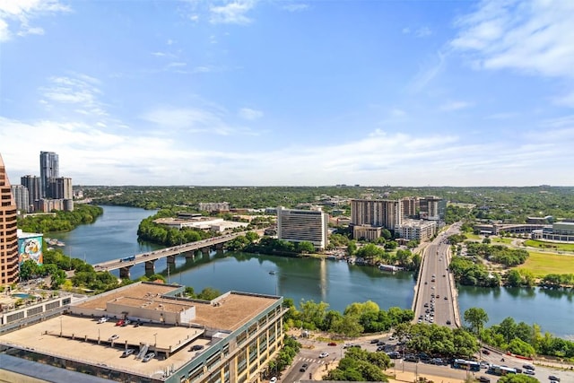 210 Lavaca St Unit 2203, Austin, TX 78701 - view of urban area featuring a nearby body of water and a notable bridge