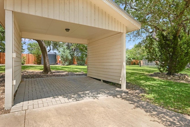 9504 Flintrock Cir, Austin, TX 78737 - view of patio / terrace