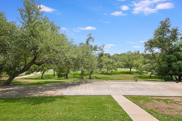 9504 Flintrock Cir, Austin, TX 78737 - view of community with a yard