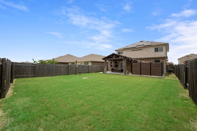 13712 Fallsprings Way, Manor, TX 78653 - view of yard with a patio area
