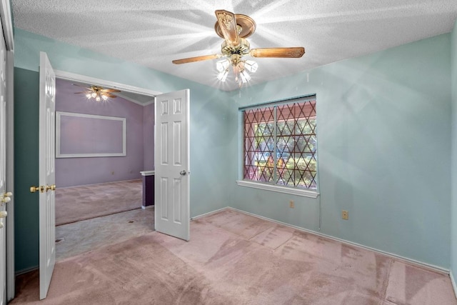 8417 Cornerwood Dr, Austin, TX 78717 - spare room featuring carpet, ceiling fan, and a textured ceiling