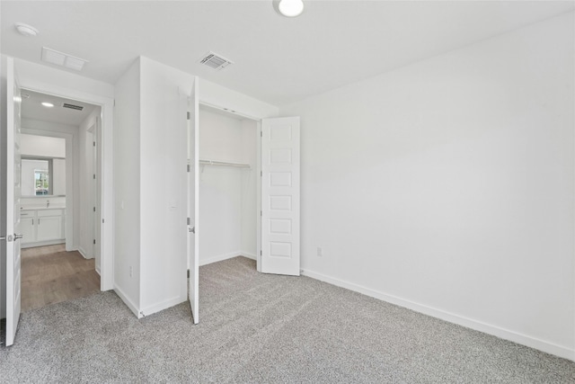 632 Deerpath St, Leander, TX 78641 - unfurnished bedroom with carpet floors, baseboards, a closet, and recessed lighting